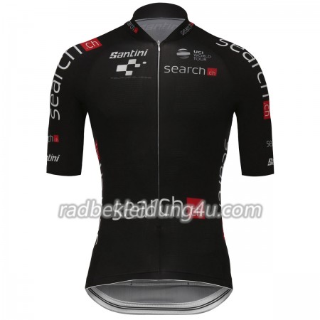 Schwarzes Radtrikot kurzarm 2018 Tour de Suisse